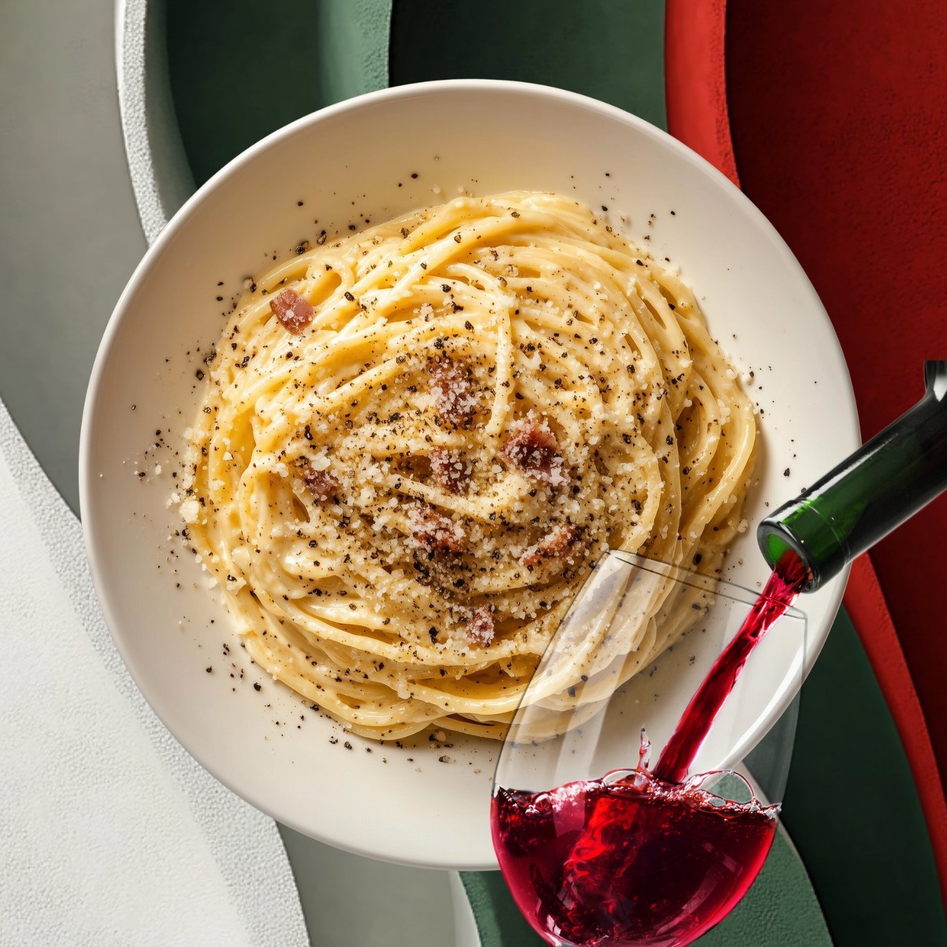 Pasta alla Carbonara & Chianti Experience – Home Chef Experience - ITALY ON DEMAND