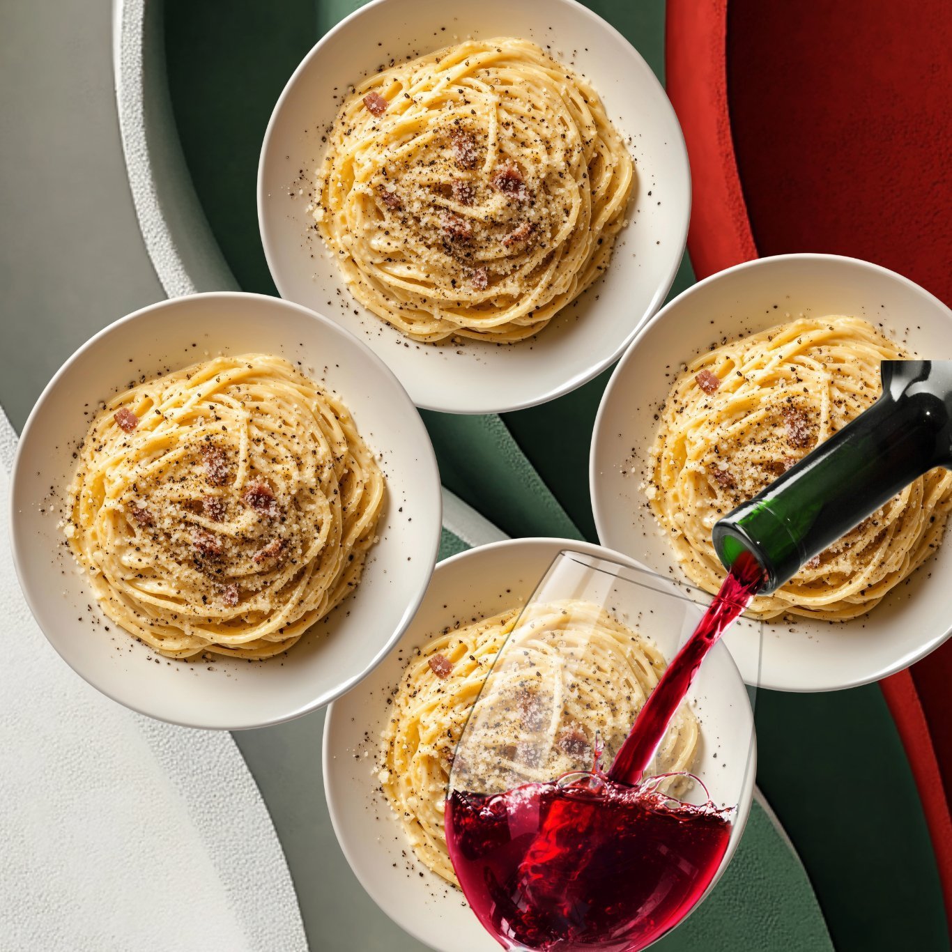 Pasta alla Carbonara & Chianti Experience – Home Chef Experience - ITALY ON DEMAND