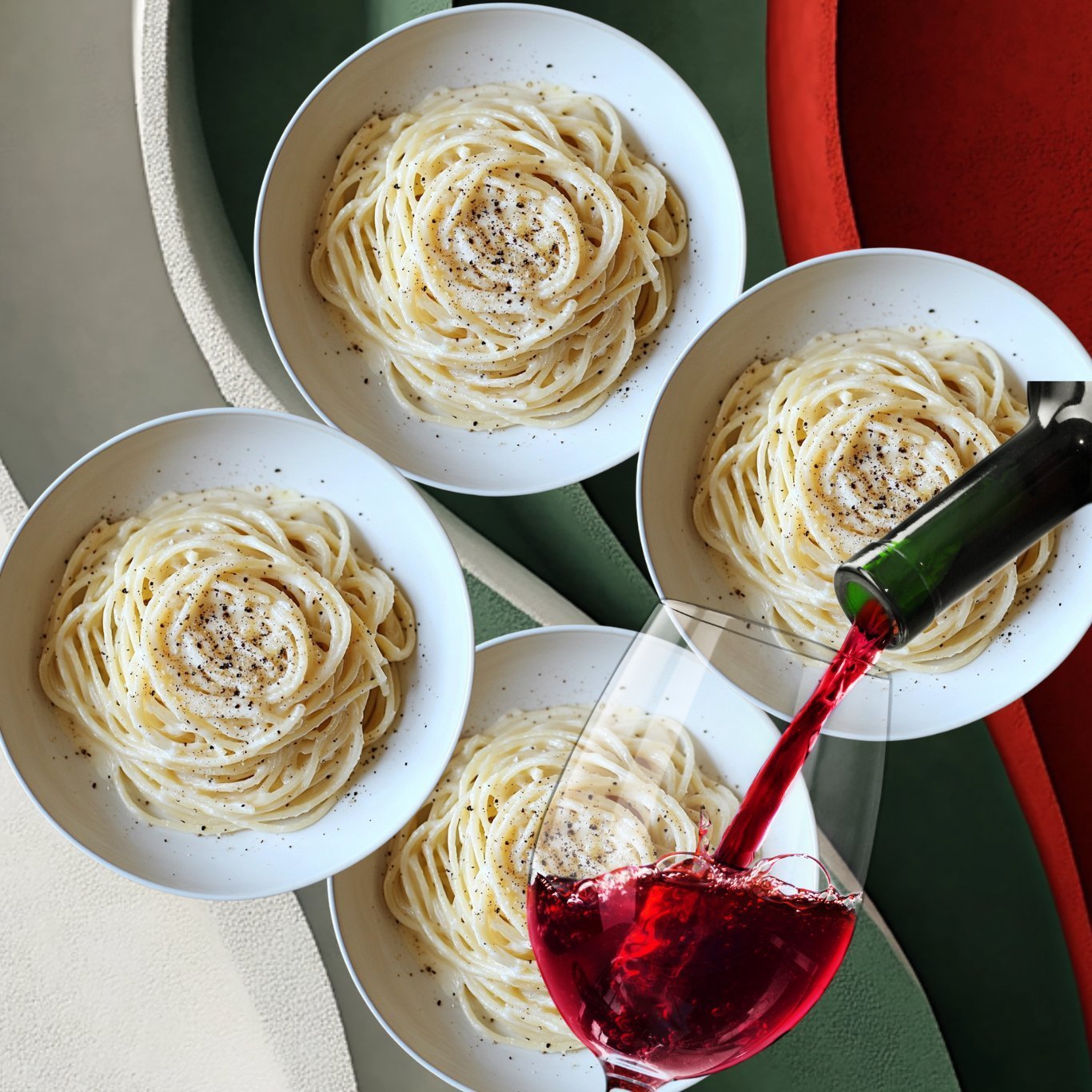 Pasta Cacio e Pepe & Chianti – Home Chef Experience - ITALY ON DEMAND