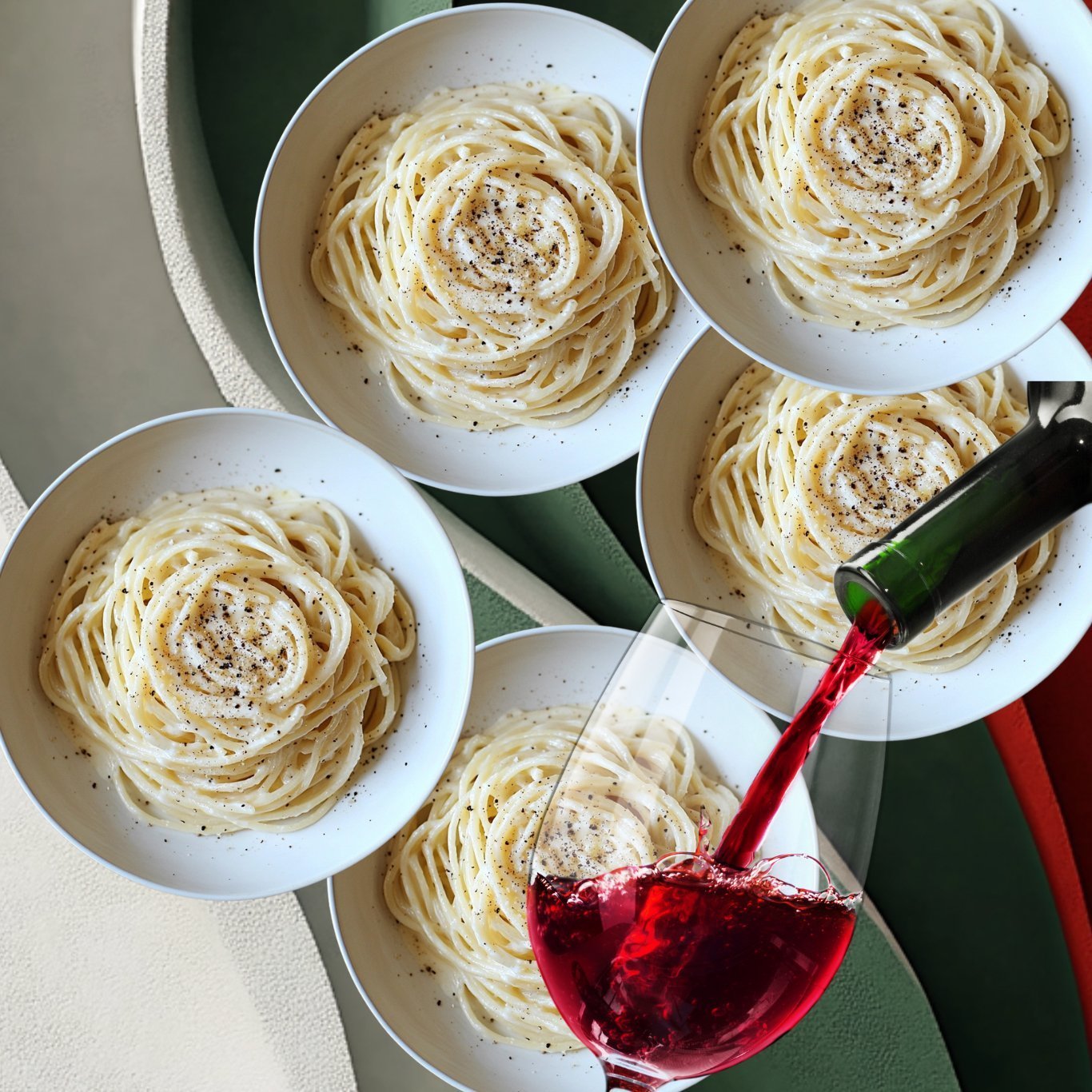 Pasta Cacio e Pepe & Chianti – Home Chef Experience - ITALY ON DEMAND